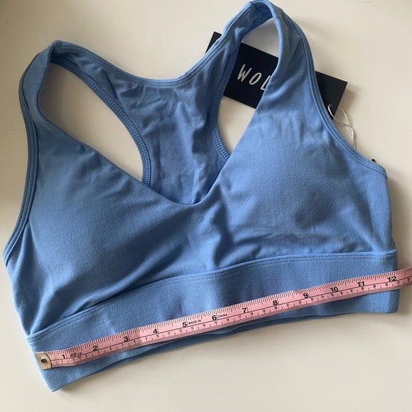 NWT Wolven Threads Juniper Racerback Sports Bra XS - Picture 5 of 8
